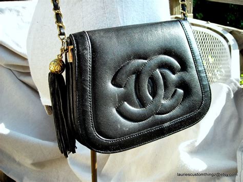 vintage Chanel bags 1980